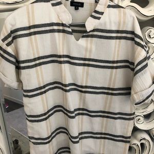 Multi- colored dress shirt